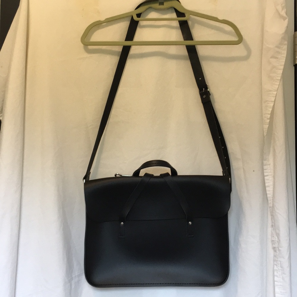 Leather briefcase